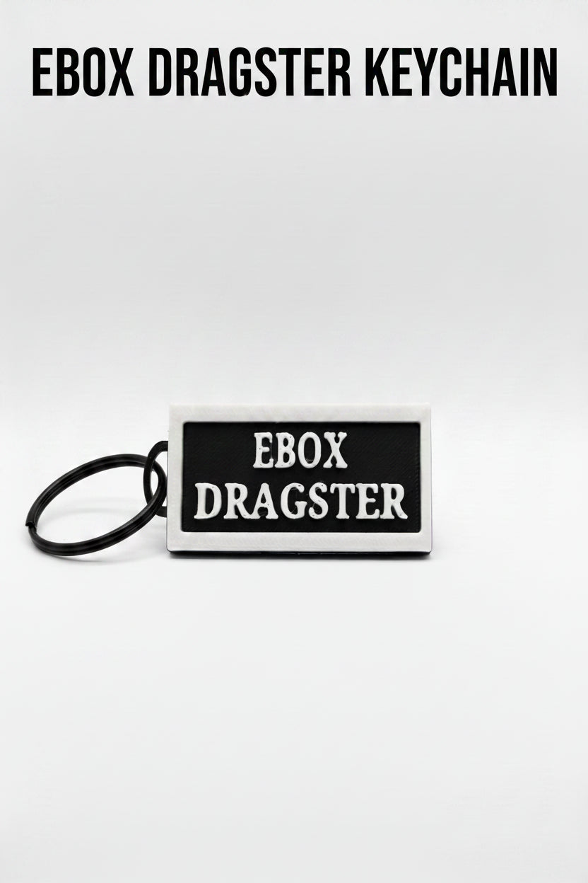 Ebox Dragster Keychain