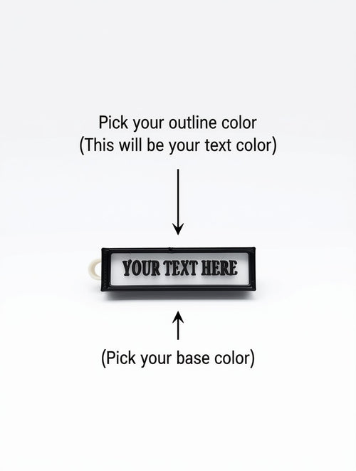 Customizable keychain